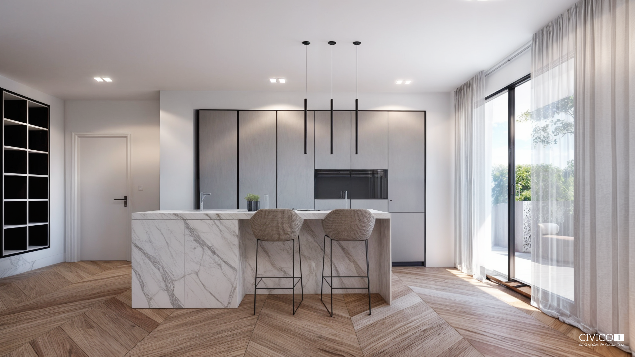 Quadrilocale con terrazzo in via scapacchi� 61, Selvazzano Dentro