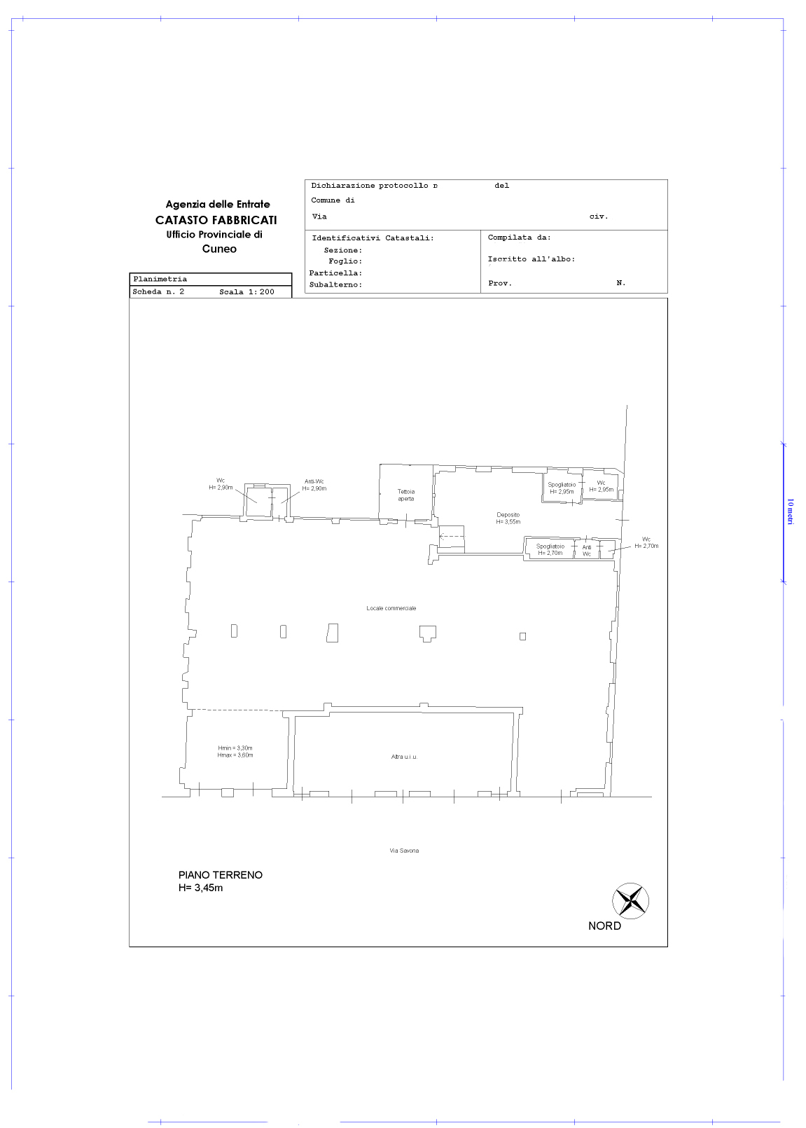 Laboratorio con terrazzo in via savona 29, Dogliani