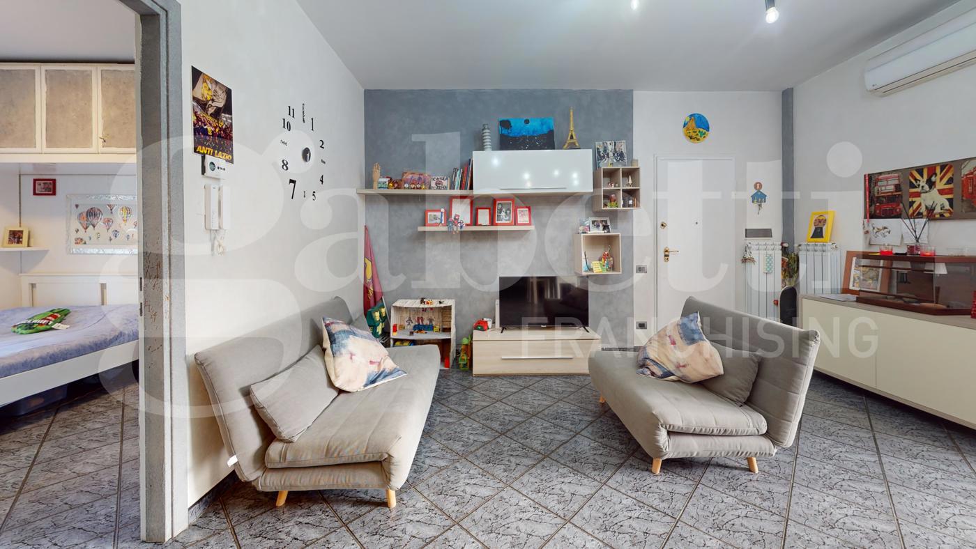 Bilocale con giardino a Roma