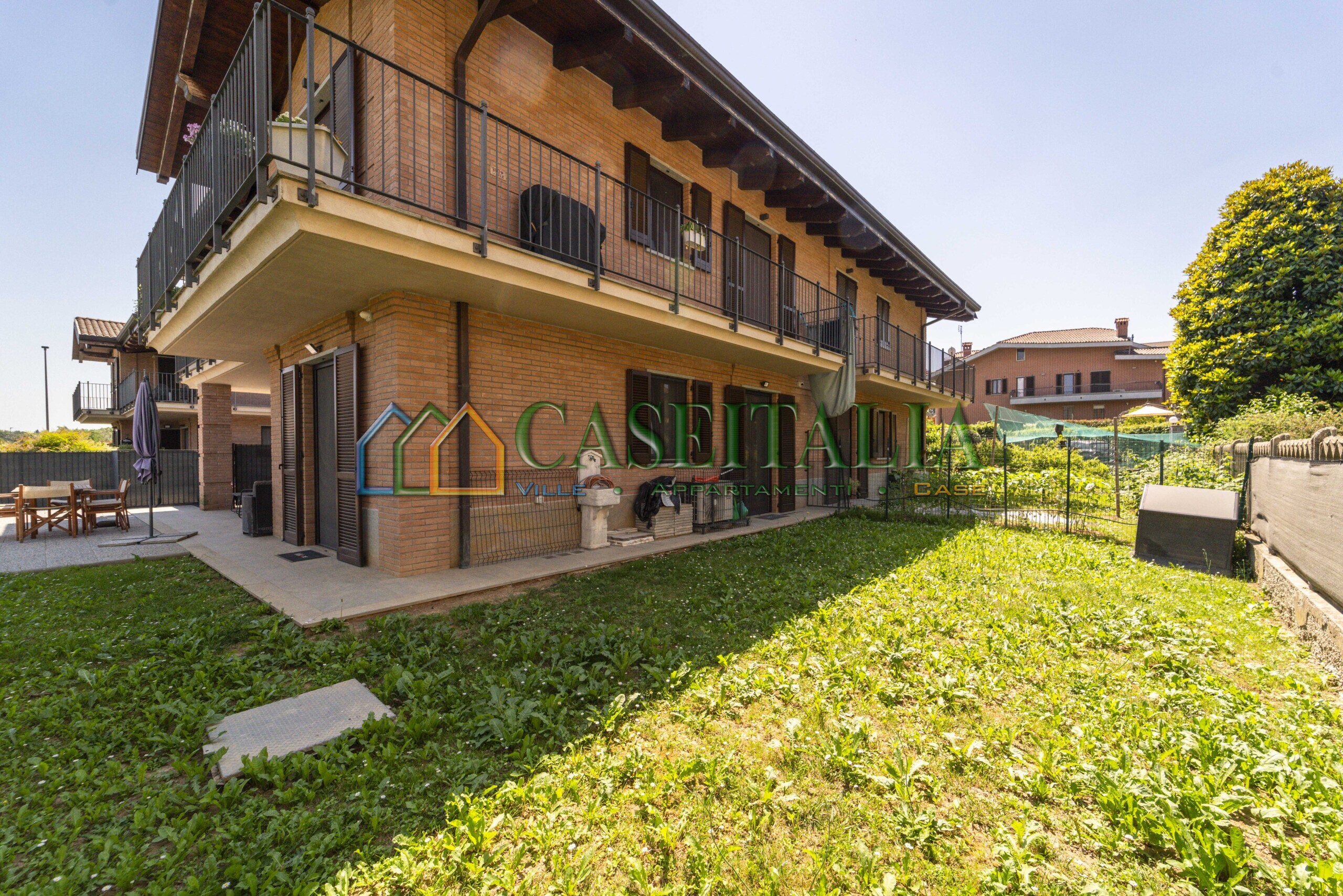Appartamento con giardino in via stazione 30, Rosta