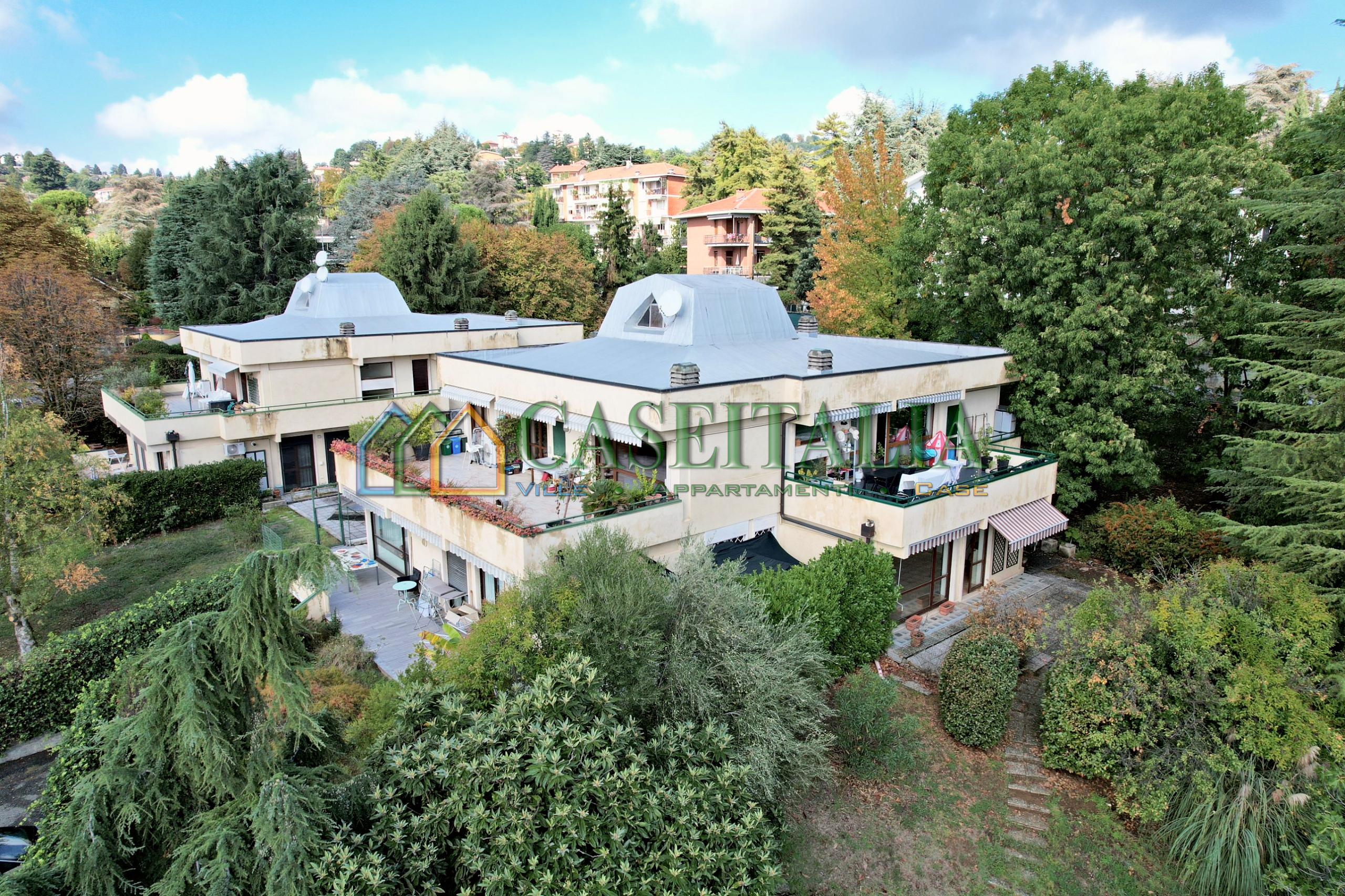 Quadrilocale con giardino in via dei pioppi 12b, Pino Torinese