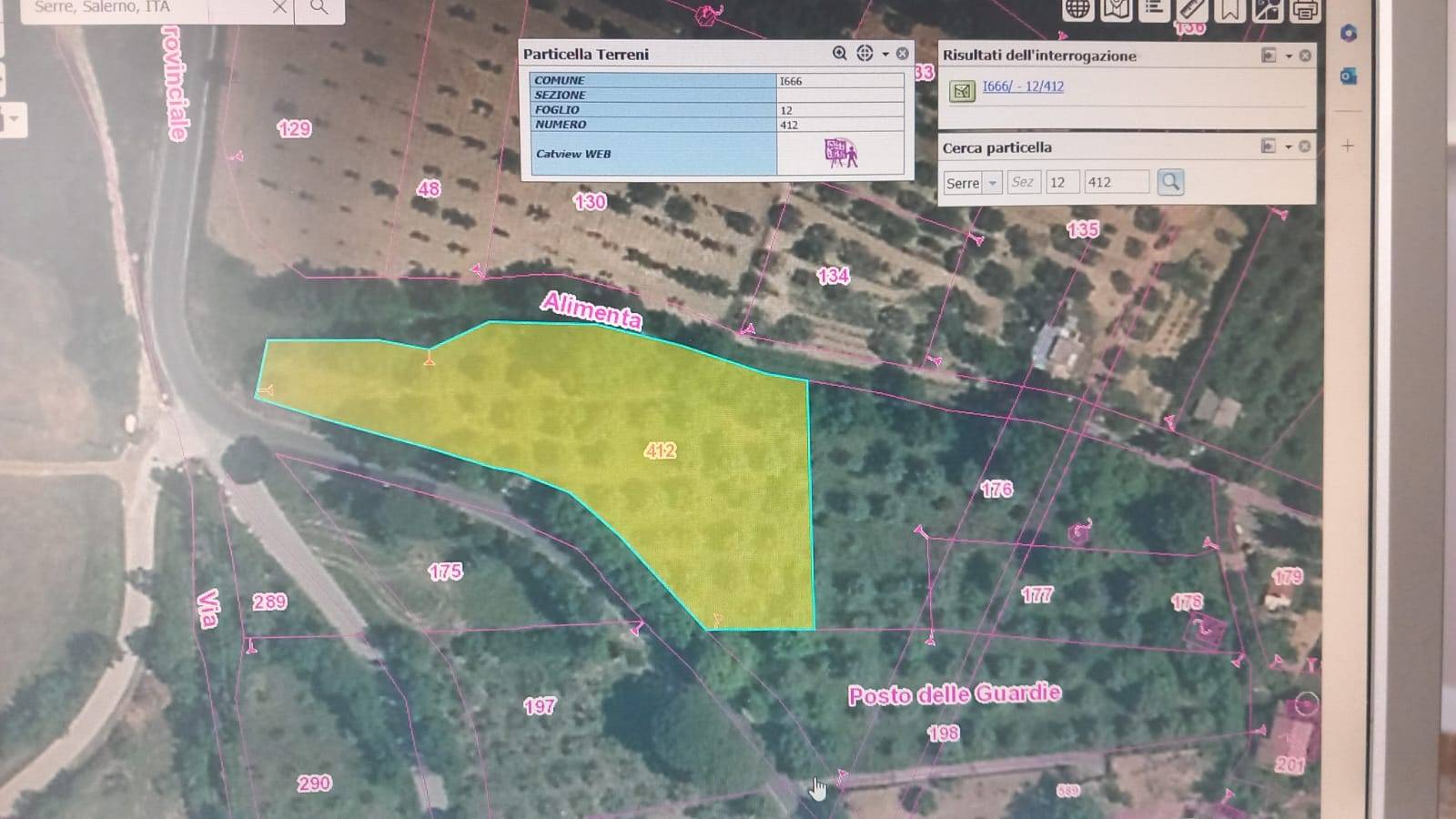 Terreno Agricolo in vendita a Serre