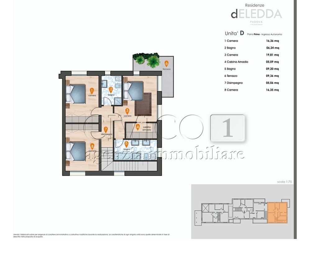 Casa indipendente con giardino in via grazia deledda, Padova