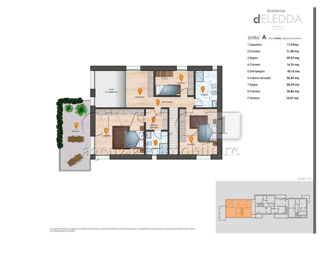Casa indipendente con giardino in via grazia deledda, Padova