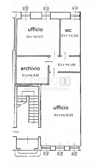 Ufficio in affitto in via pola, Torri di Quartesolo