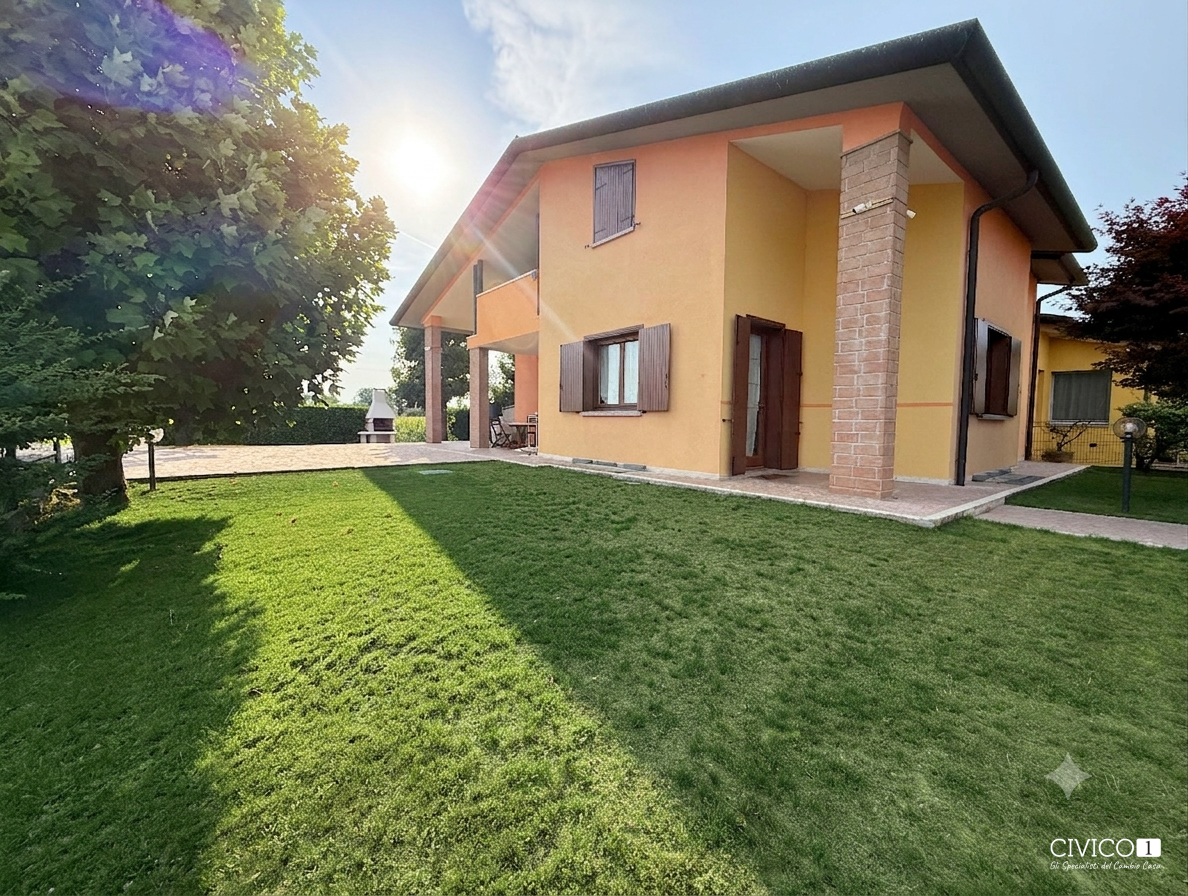 Casa indipendente con giardino in via marconi 109, Torri di Quartesolo