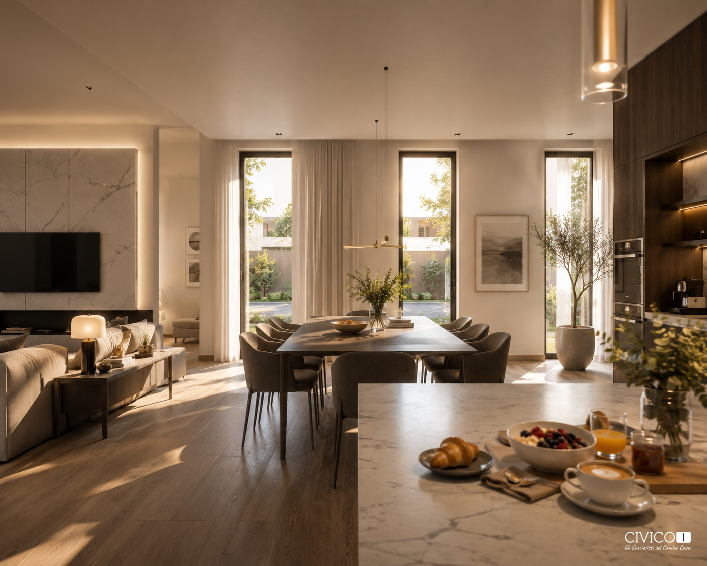 Casa indipendente con giardino in via antonio meucci, Longare