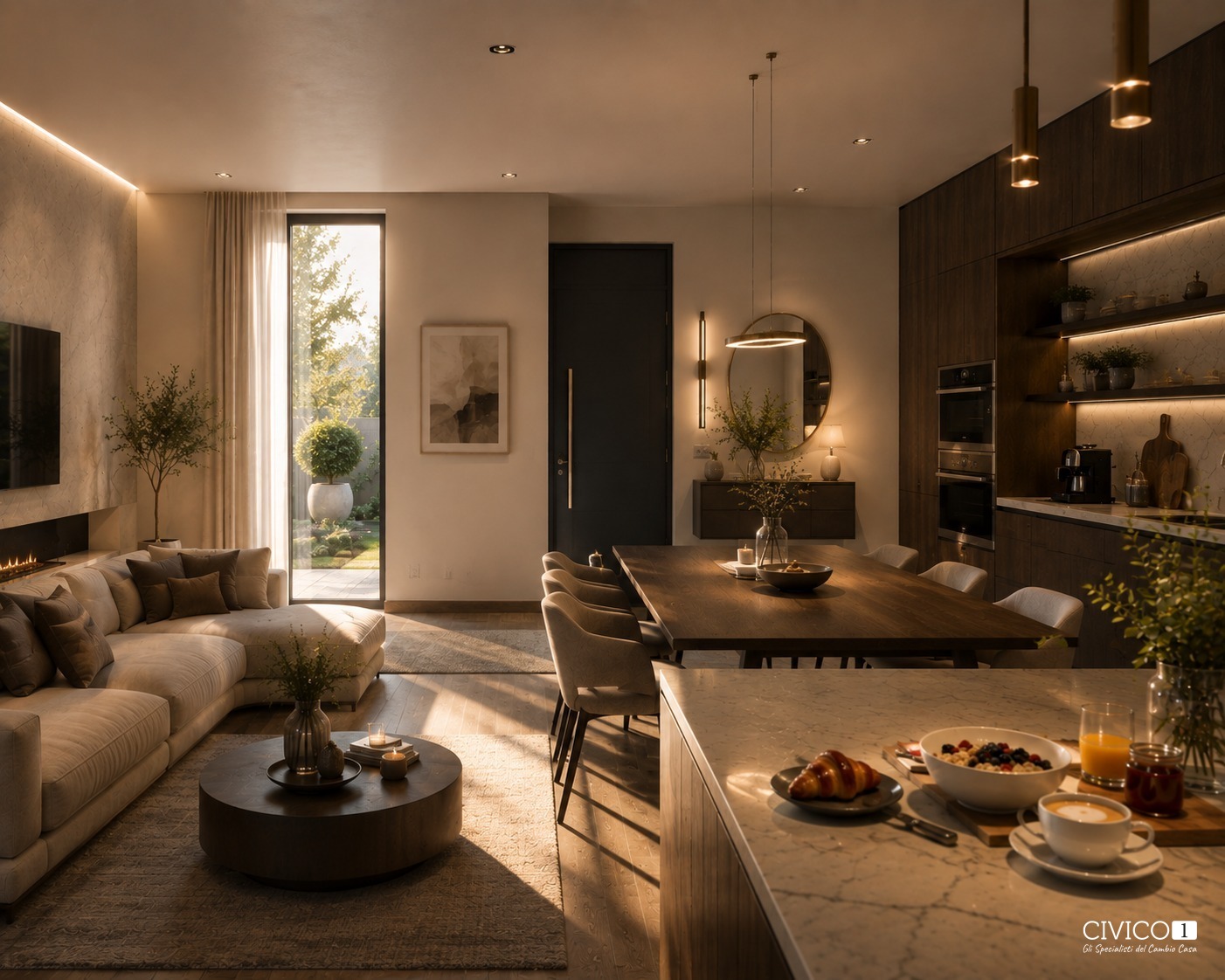 Casa indipendente con giardino in via antonio meucci, Longare