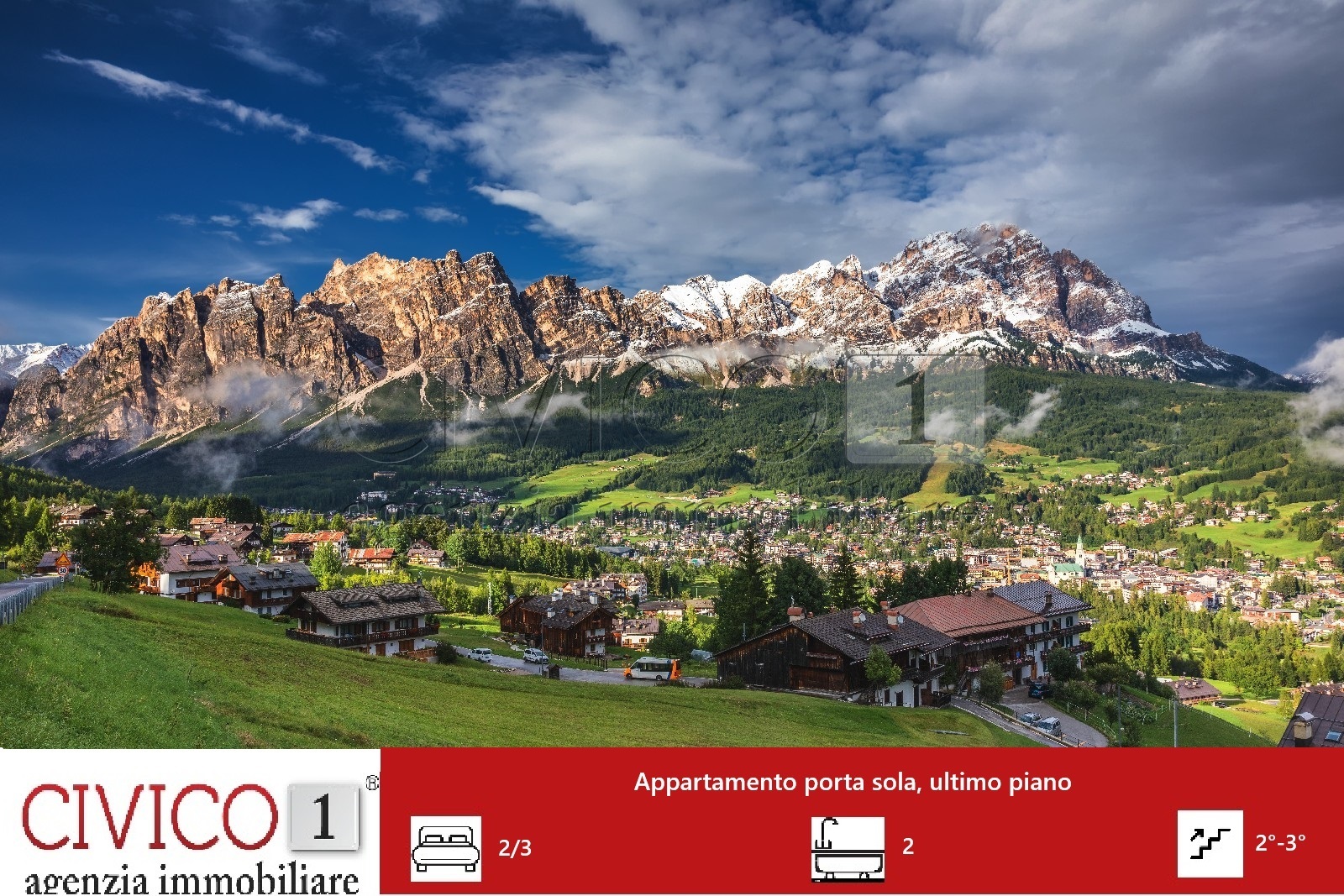 Casa indipendente con terrazzo in via lungoboite, Cortina d'Ampezzo