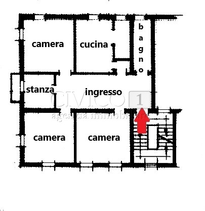 Appartamento in affitto in via lepanto, Venezia