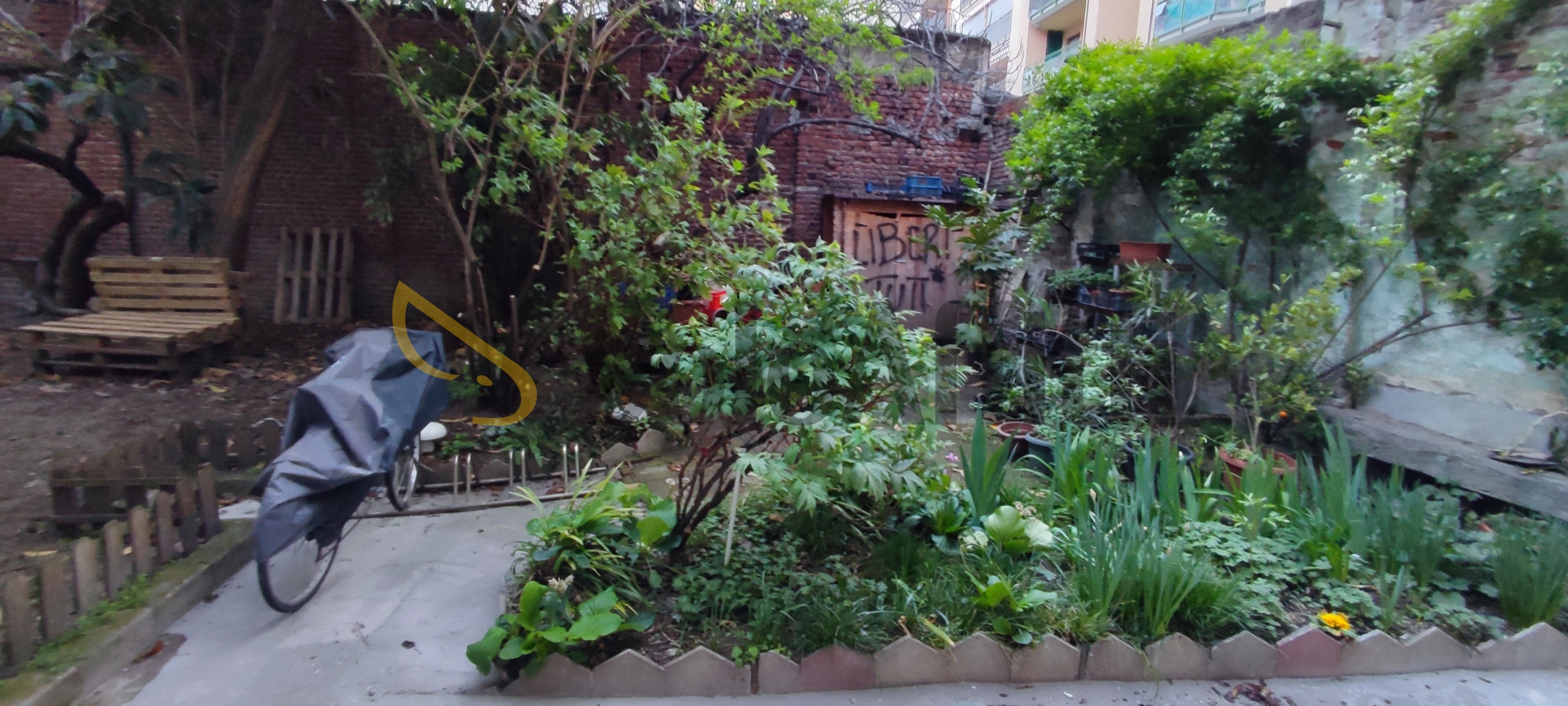 Bilocale con giardino, Torino cenisia