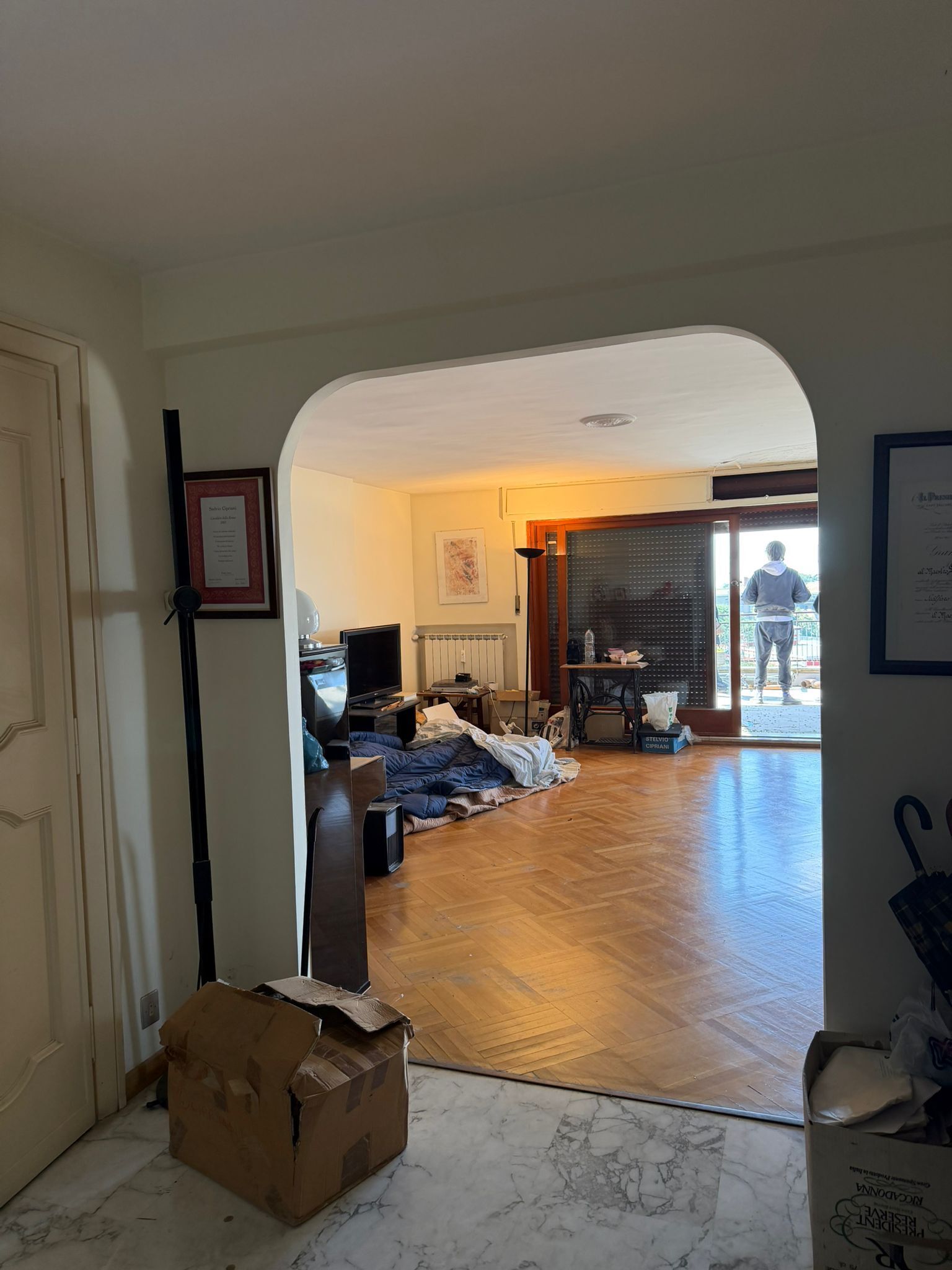 Attico da ristrutturare in via dei gandolfi, Roma