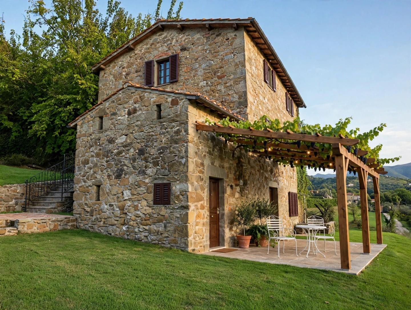 Rustico con giardino, Molazzana cascio