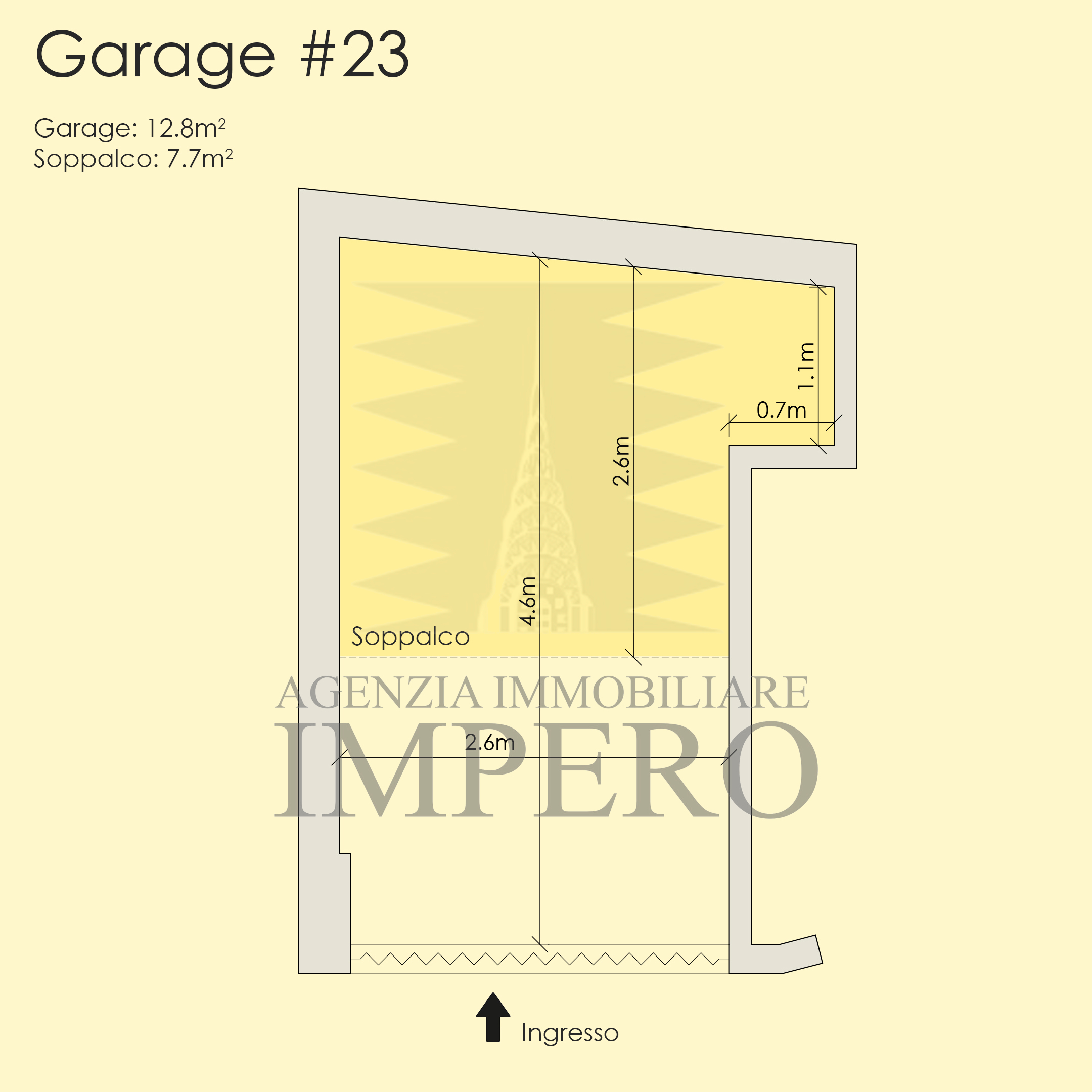 Box/Garage 13mq in vendita in via san secondo 10, Ventimiglia