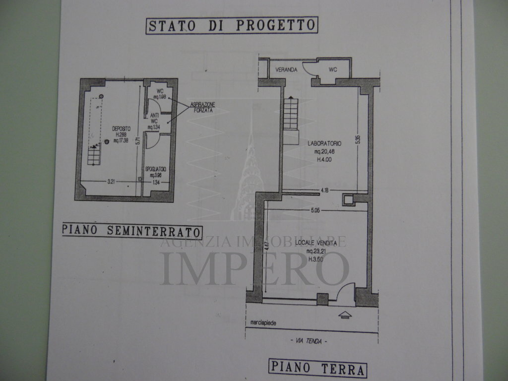 Locale commerciale in affitto a Ventimiglia