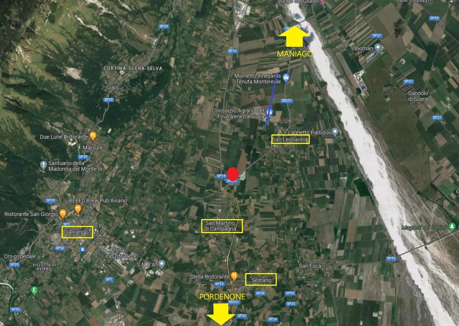 Locale commerciale in vendita a Montereale Valcellina, San Leonardo Valcellina