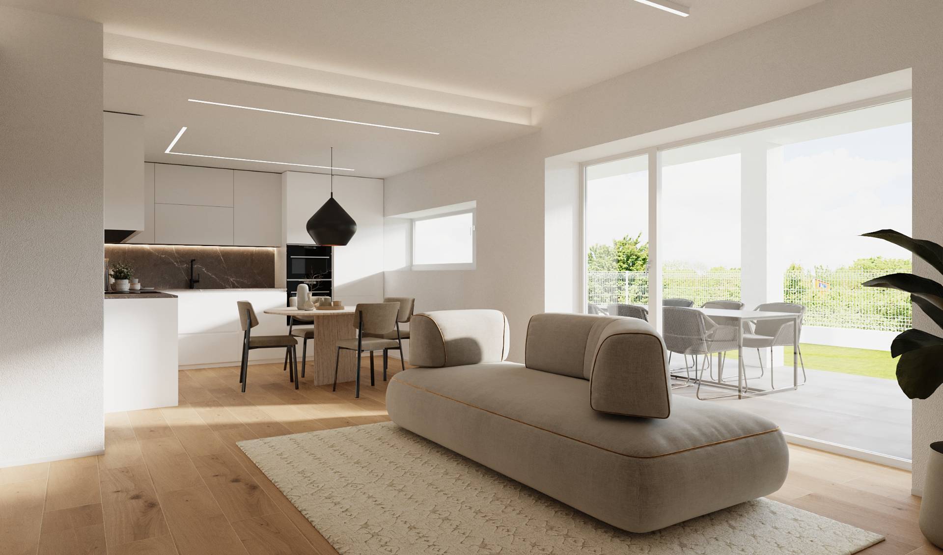 appartamento con giardino in vendita a Fiume Veneto