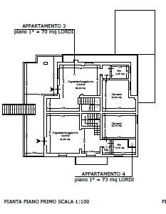 Villa Quadrifamiliari con giardino, Carrara sant'antonio