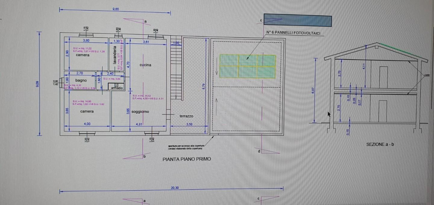 Attico con terrazzo, Pescia collodi