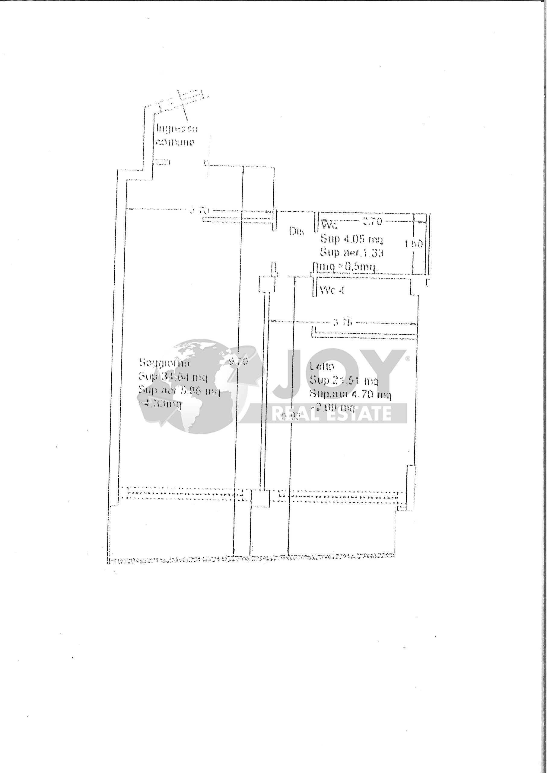 Quadrilocale da ristrutturare in piazza mazzini giuseppe 38a, Lecce