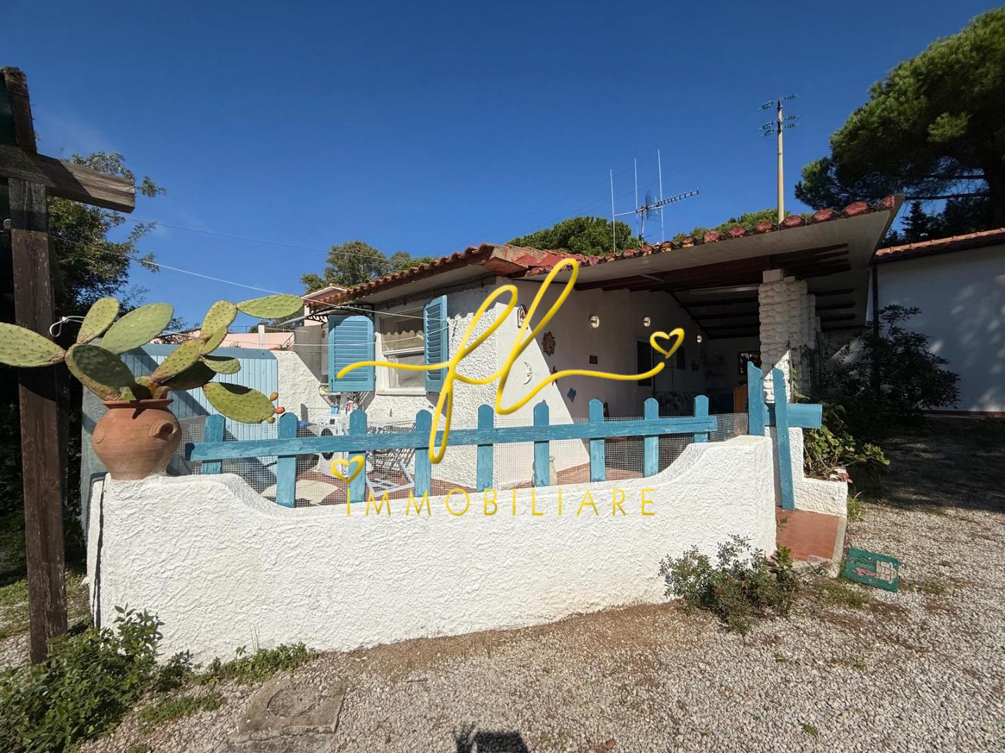 Bilocale con giardino, Capoliveri lacona