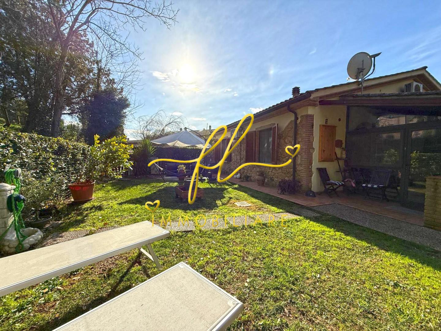 Trilocale con giardino a Riparbella