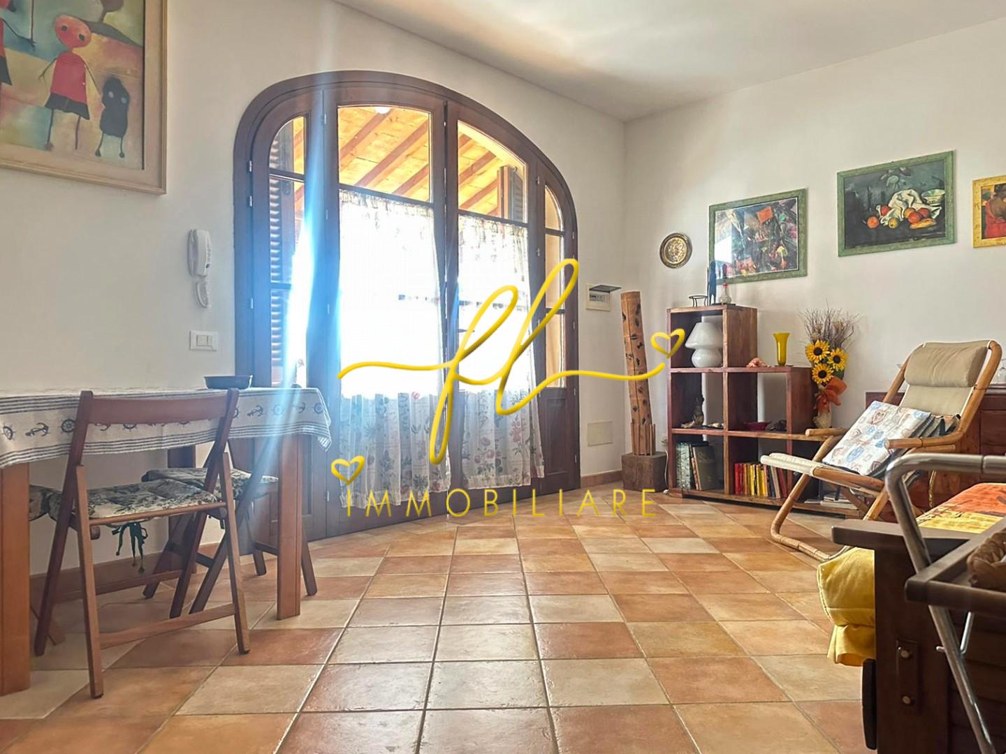 Trilocale con giardino a Casale Marittimo