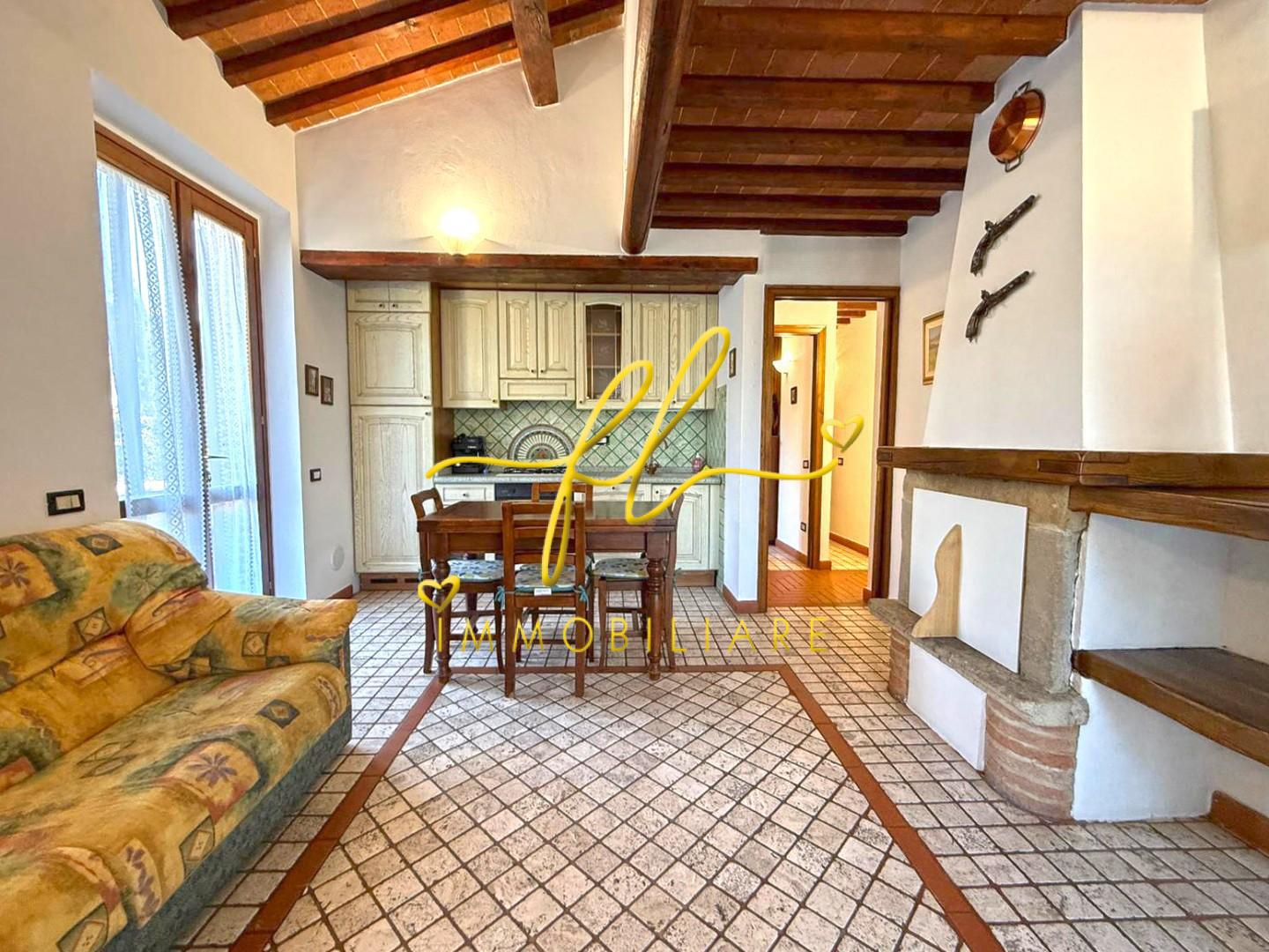 Trilocale con giardino a Riparbella