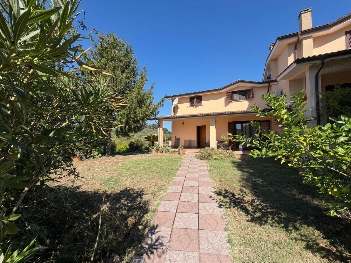 Casa indipendente con giardino a Fiano Romano