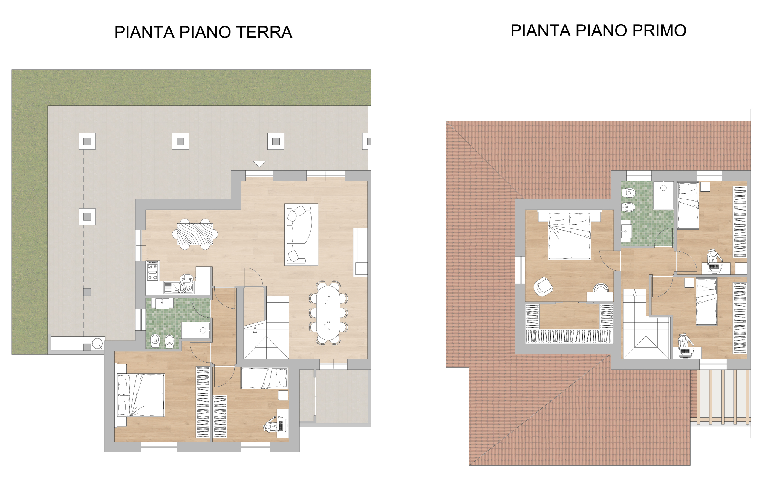 Villa con giardino a Fiano Romano