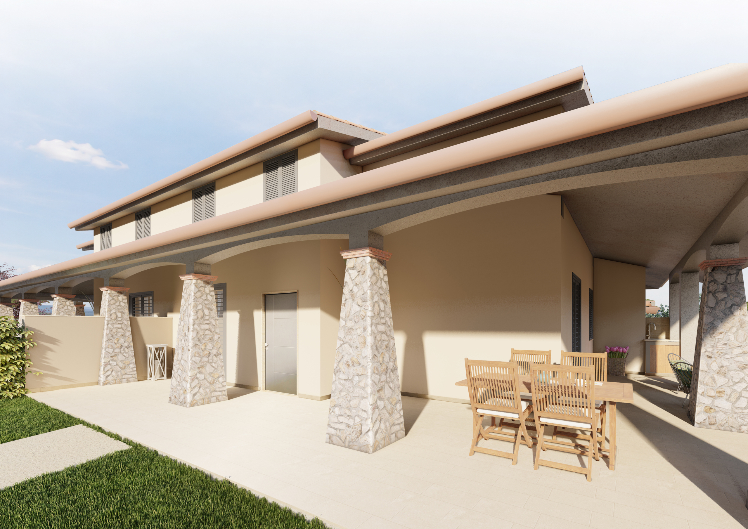 Villa con giardino a Fiano Romano