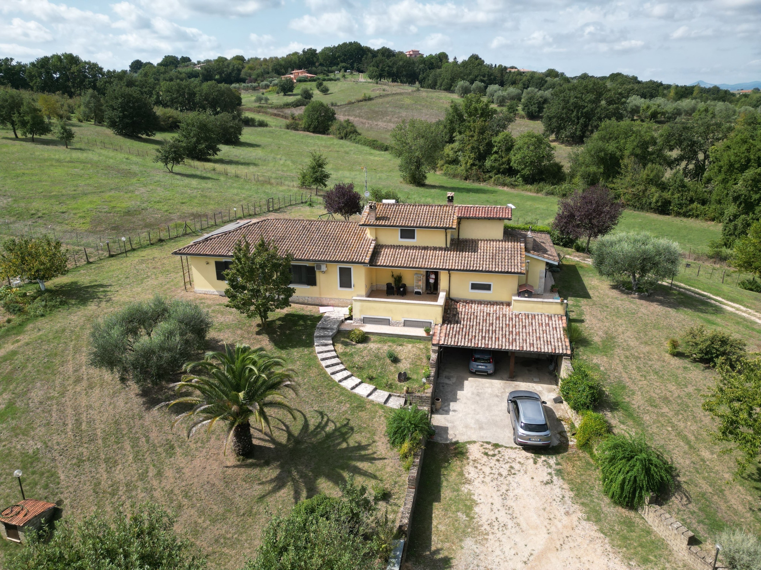 Villa con giardino a Rignano Flaminio