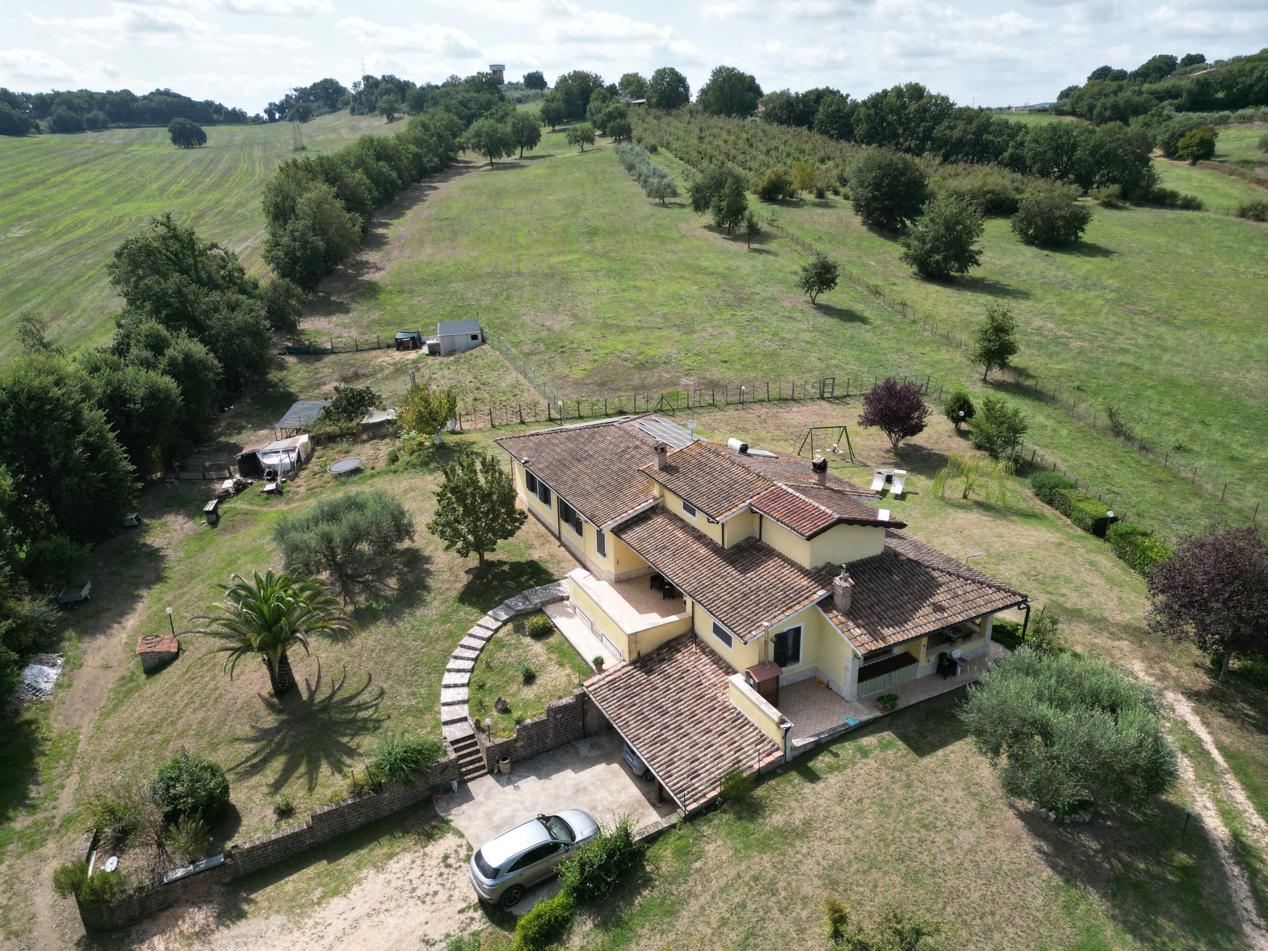 Villa con giardino a Rignano Flaminio