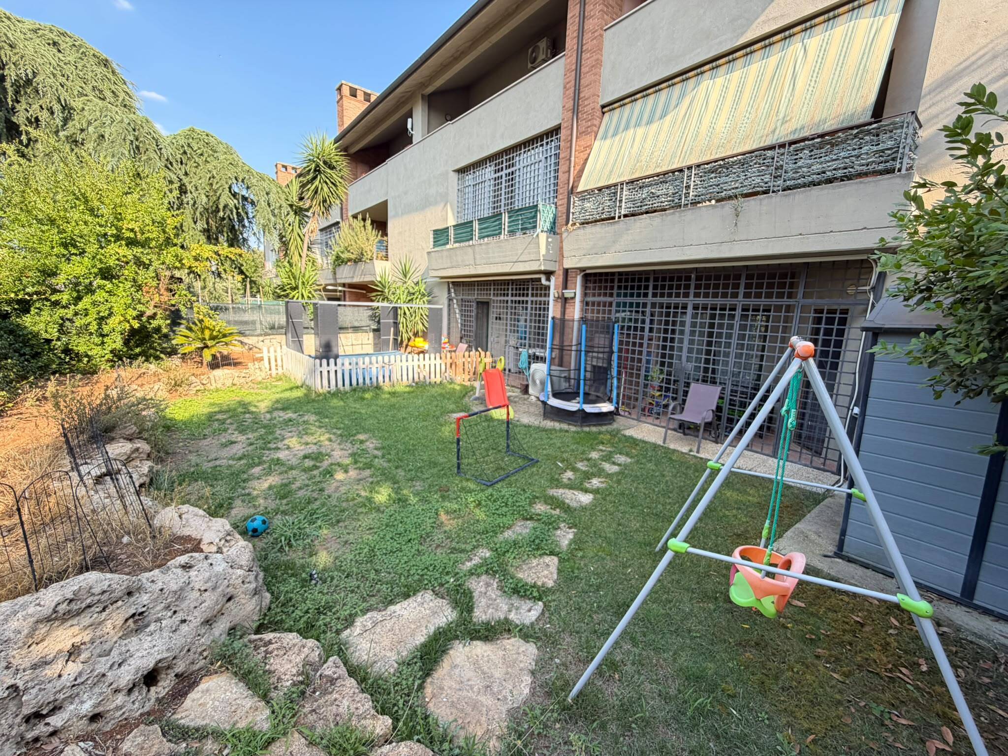 Quadrilocale con giardino a Fiano Romano