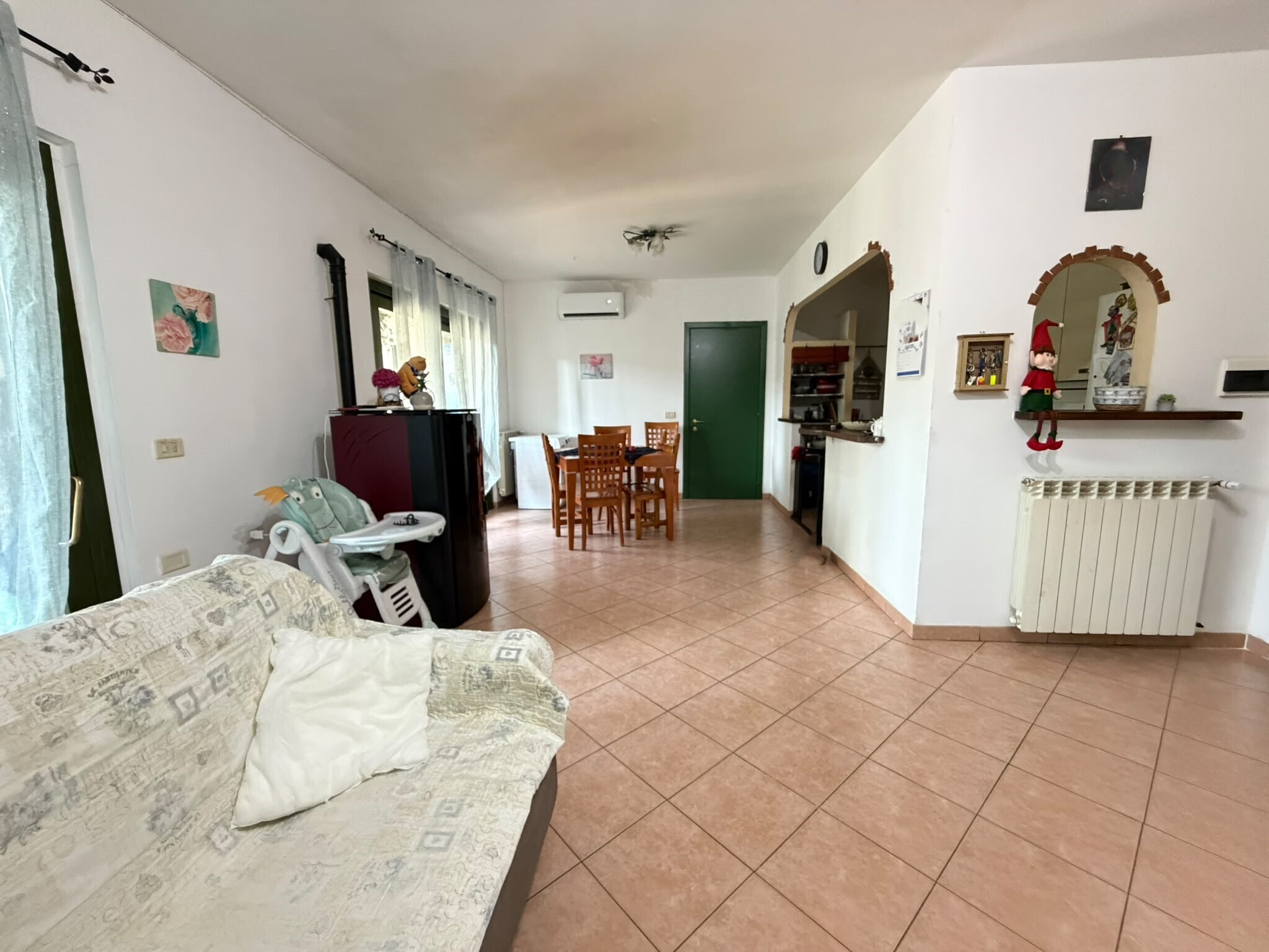 Quadrilocale con giardino a Fiano Romano