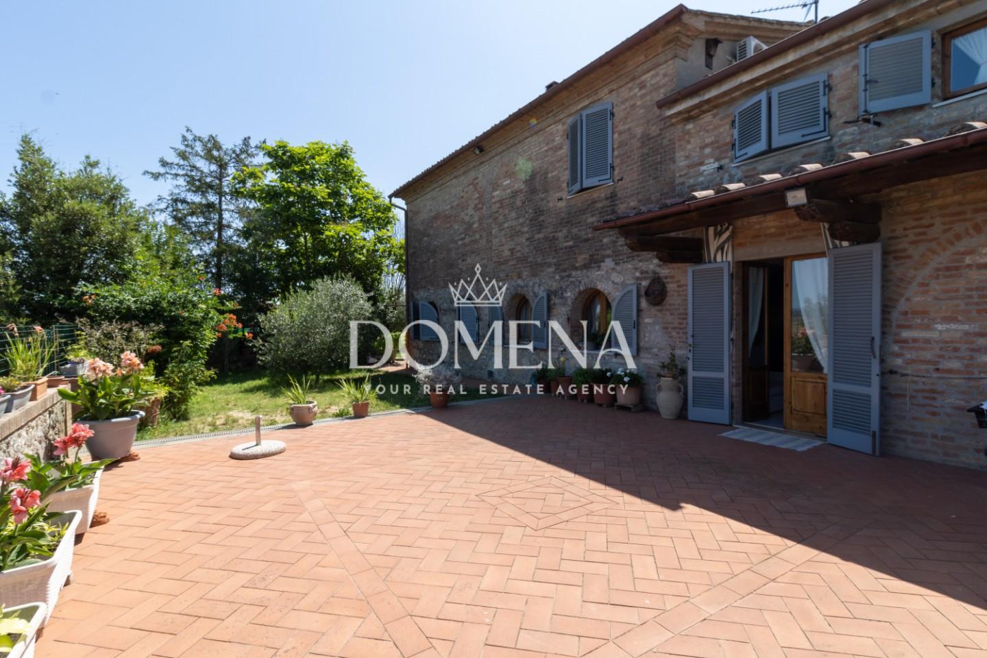 Casa indipendente con giardino a Monteroni d'Arbia