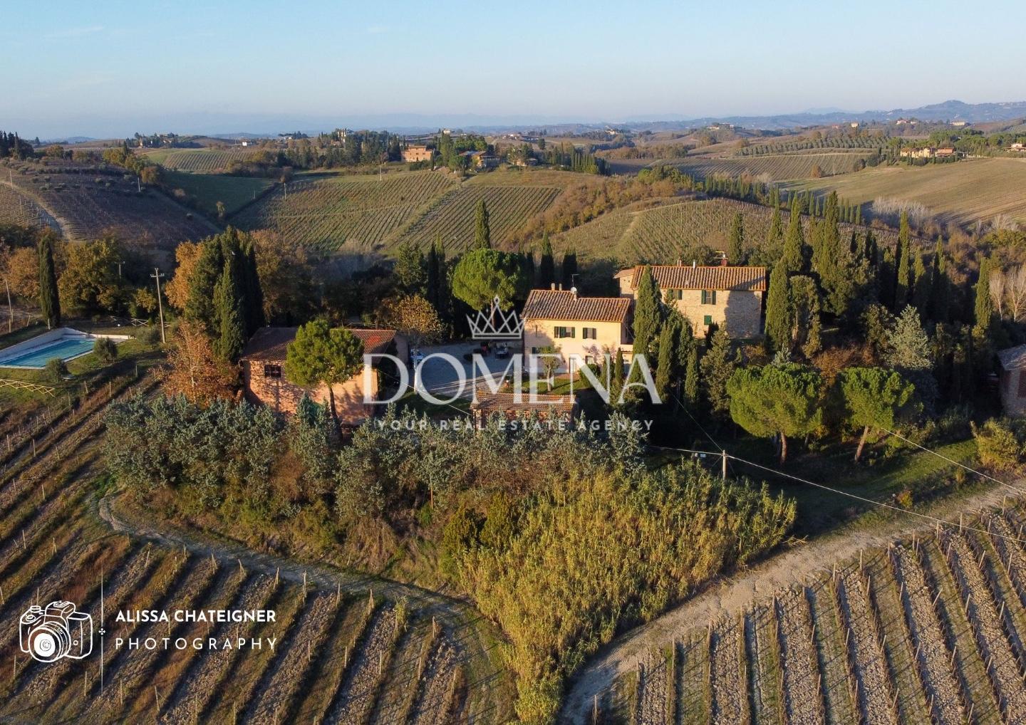 Rustico con giardino a San Gimignano