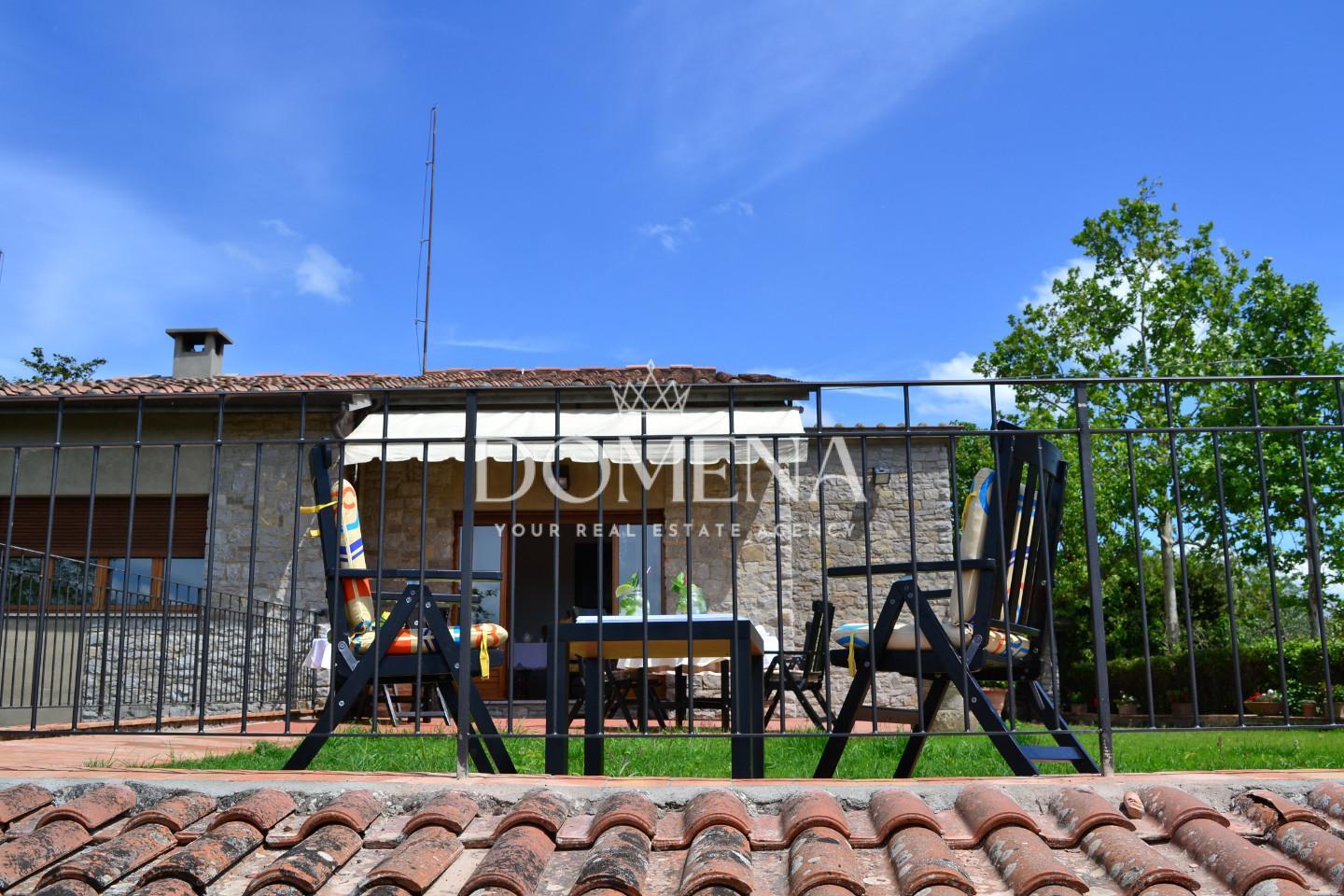 Villa con giardino, Siena pieve a bozzone