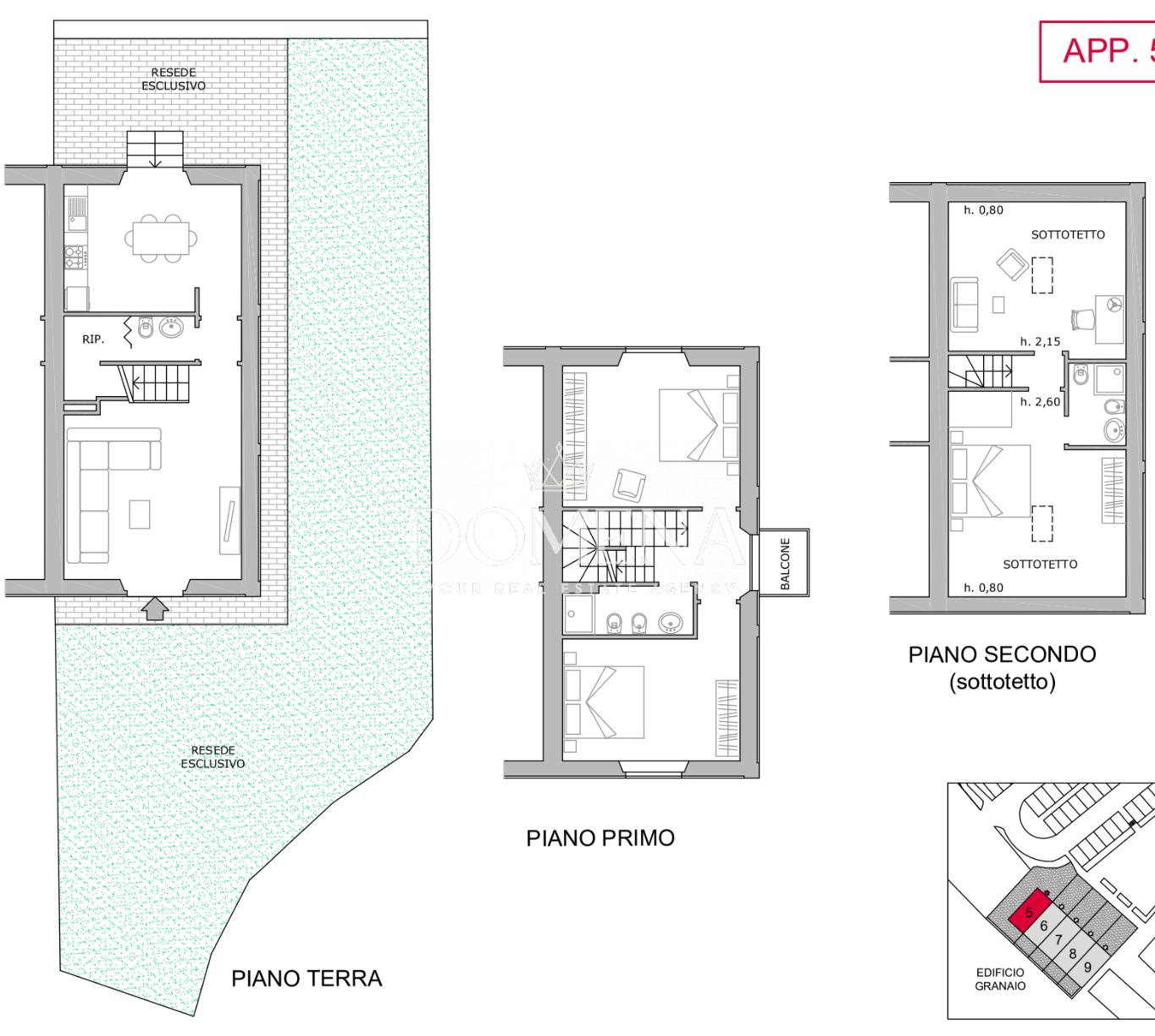 Casa indipendente con giardino, Siena salteano