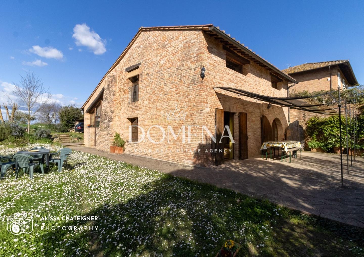 Casa indipendente con giardino a Sovicille