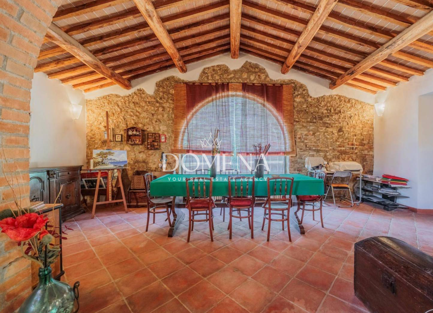Rustico con giardino, Monteriggioni badesse