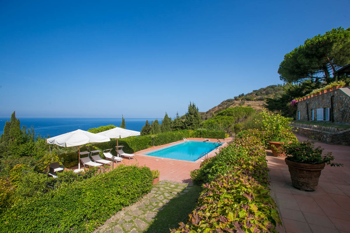 Villa con giardino, Monte Argentario porto santo stefano