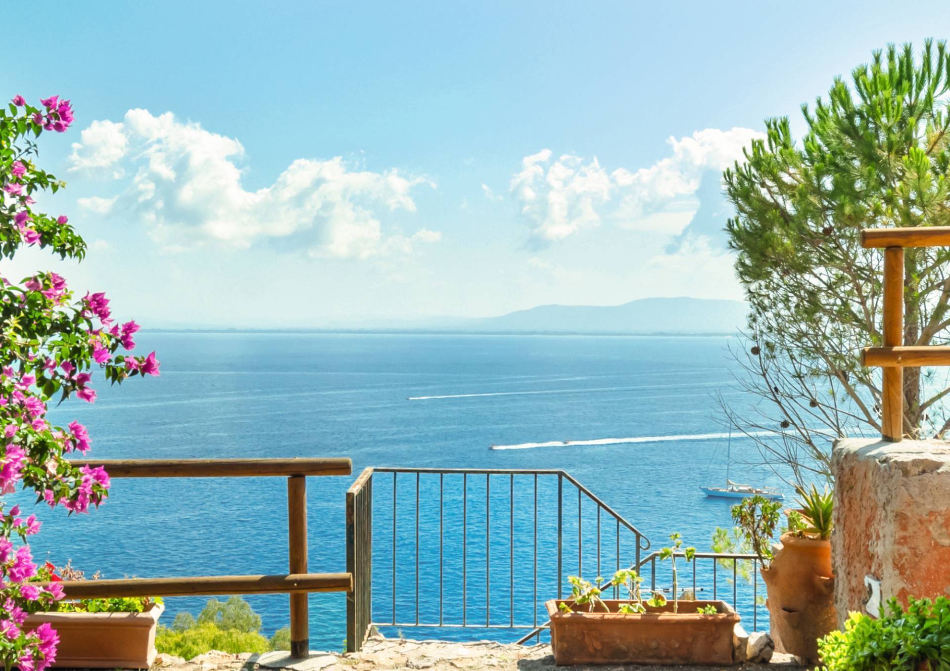 Casa indipendente con giardino in via panoramica di porto santo stefano 120, Monte Argentario