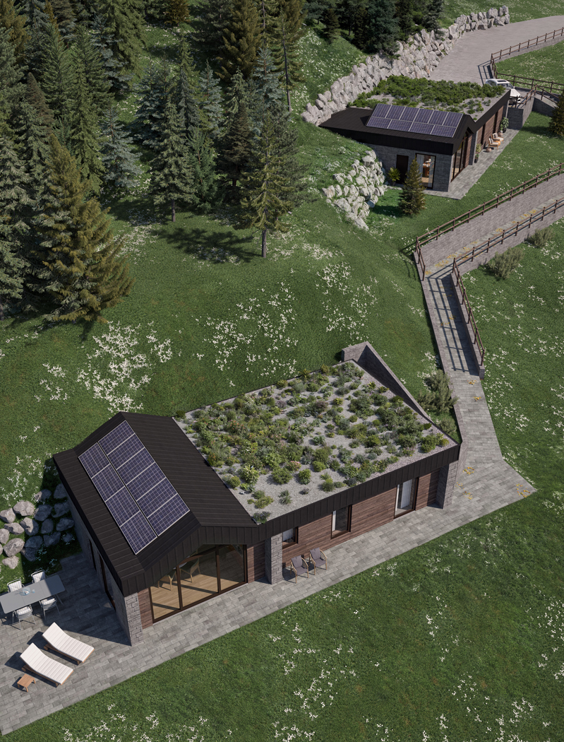 Villa con giardino a Ponte di Legno