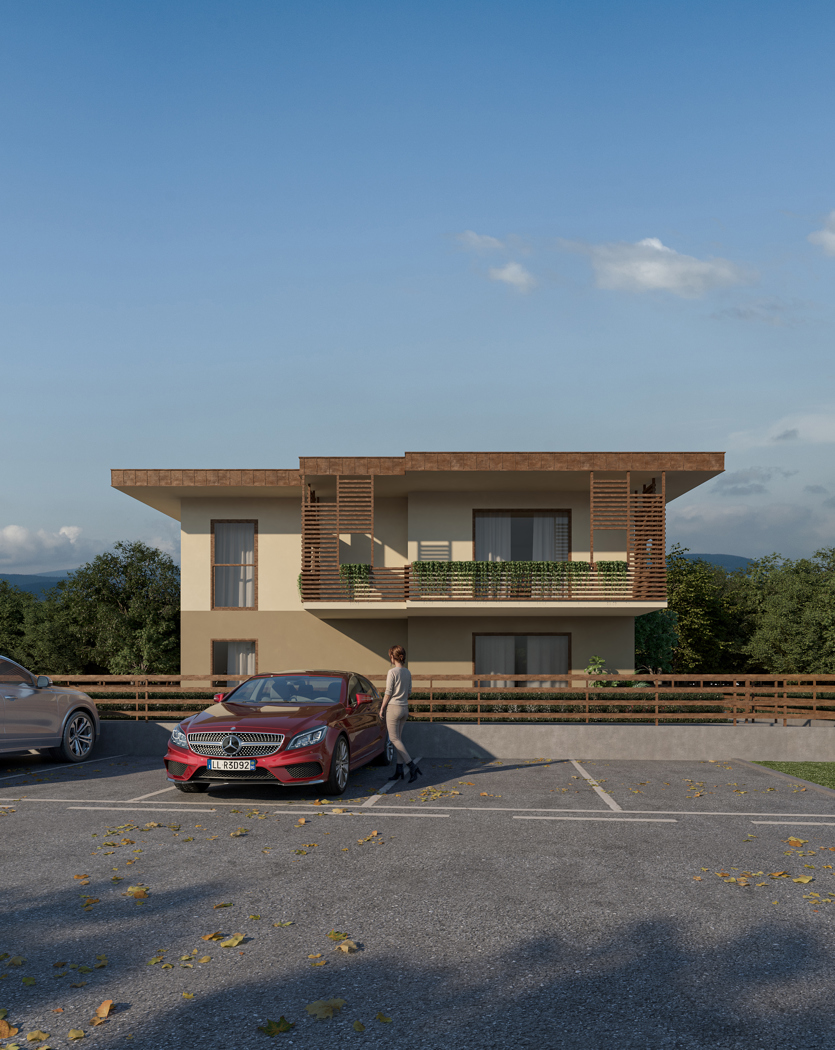 Quadrilocale con giardino a Sorisole