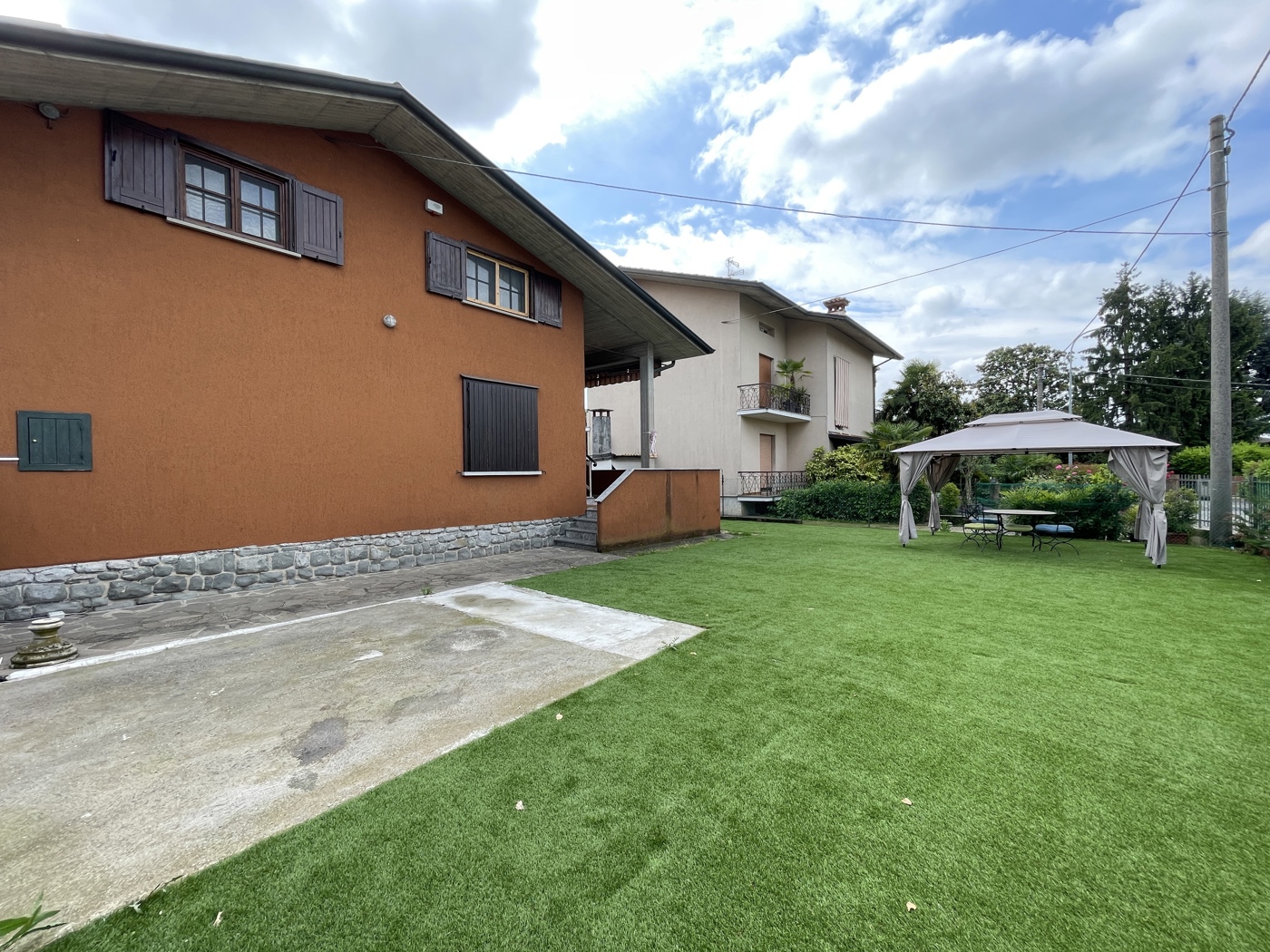 Villa Bifamiliare con giardino a Palazzolo sull'Oglio