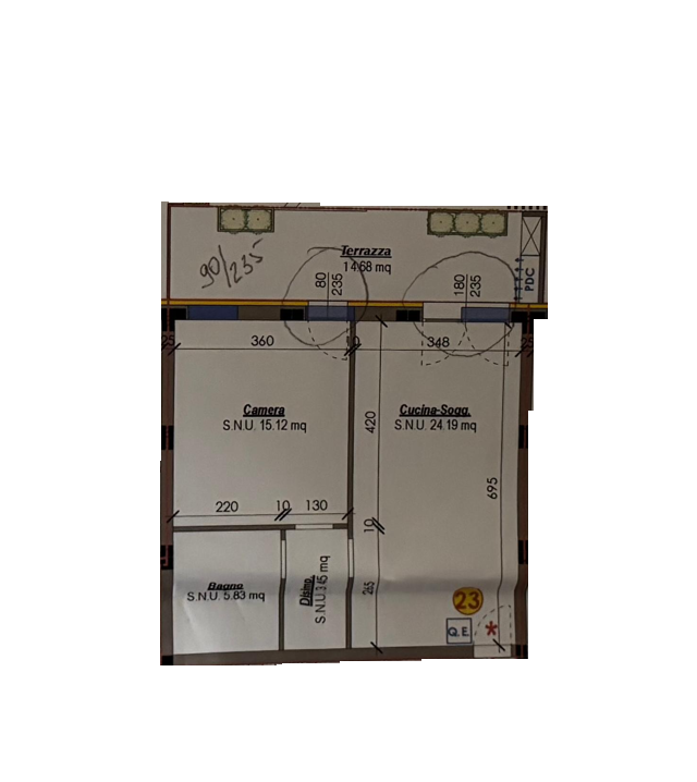 Bilocale vista lago a Paratico