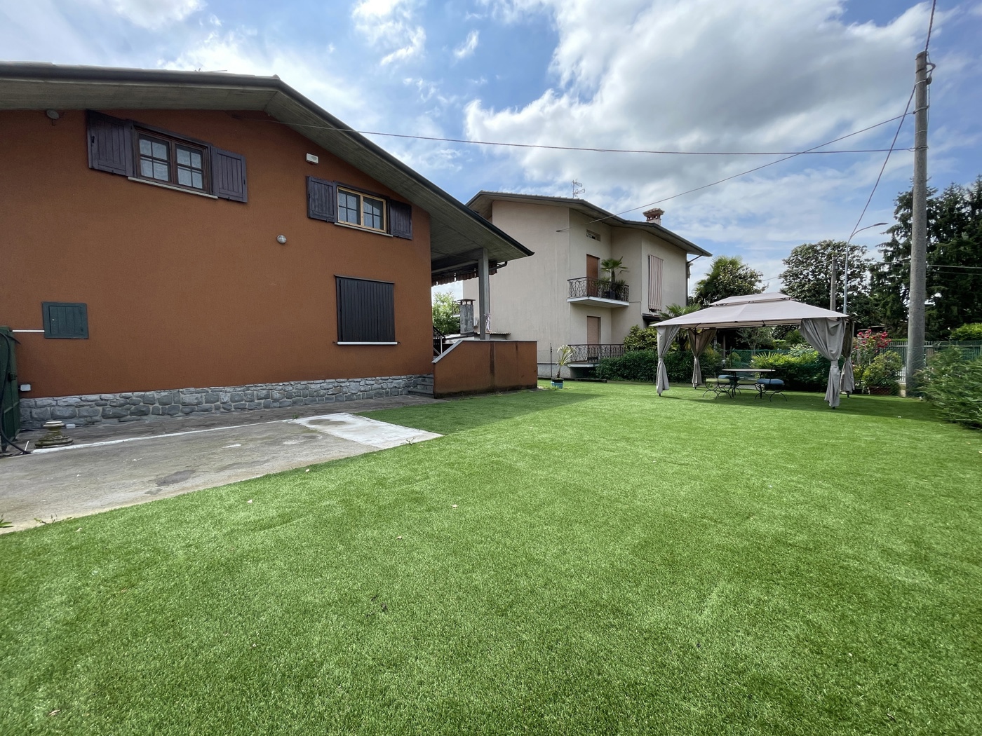Villa Bifamiliare con giardino a Palazzolo sull'Oglio