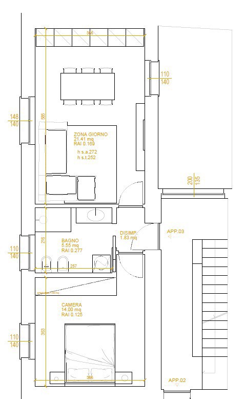 Bilocale ristrutturato a Orzinuovi