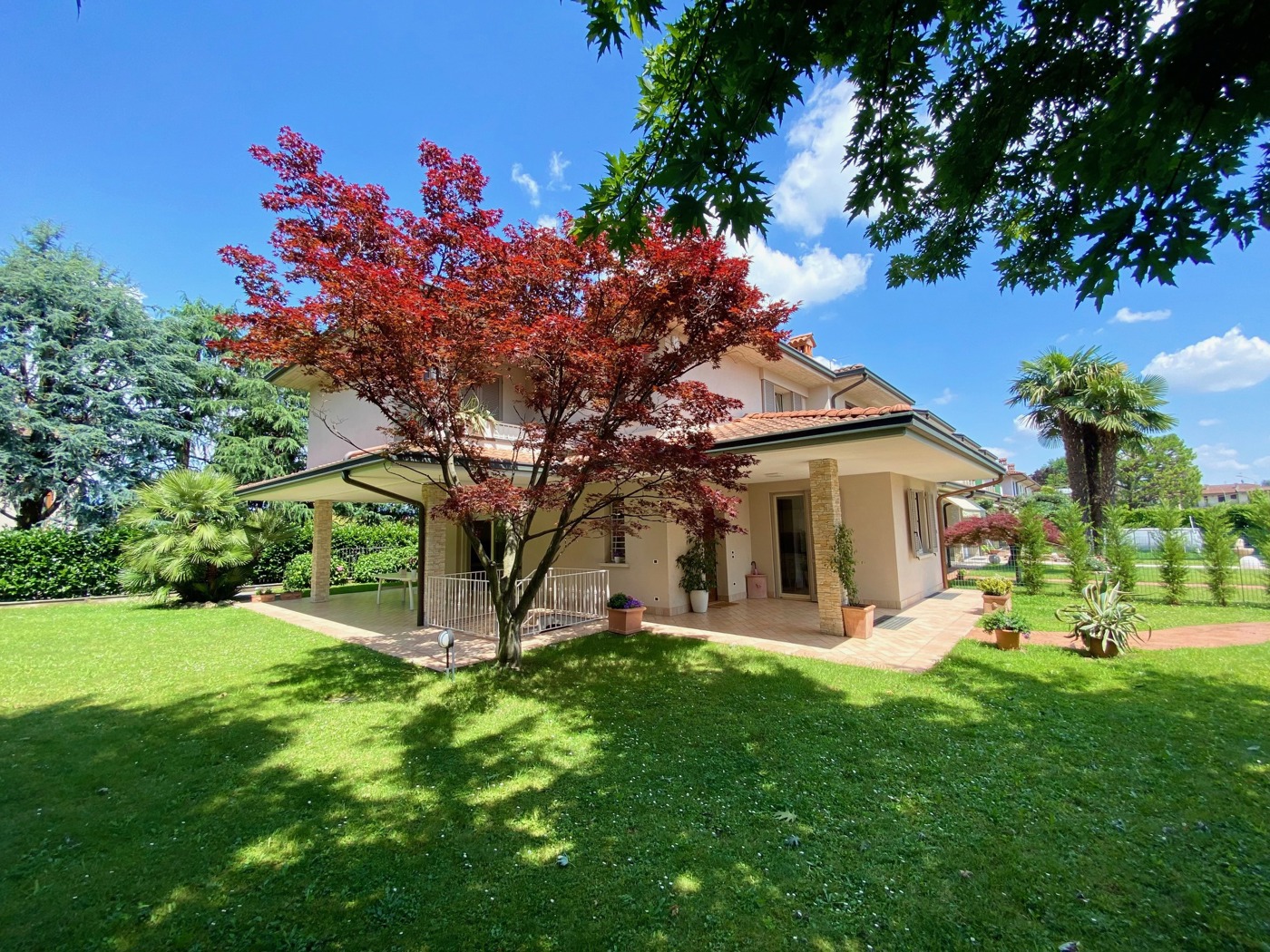 Villa con giardino a Palazzolo sull'Oglio